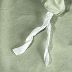 Novaline verzwaringsdeken hoes katoen groen lus