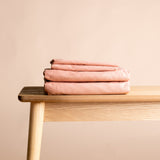 Verzwaringsdeken 7 kg - 140x200 cm + Hoes Zalm Katoen