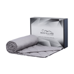 Weighted blanket 2 kg - 90x120 cm + Cover Gray Minky