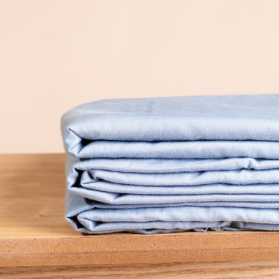 Weighted blanket cover - 150x200 cm - Blue - Cotton
