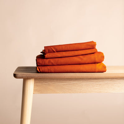 Verzwaringsdeken 8 kg - 140x200 cm + Hoes Bordeaux Katoen