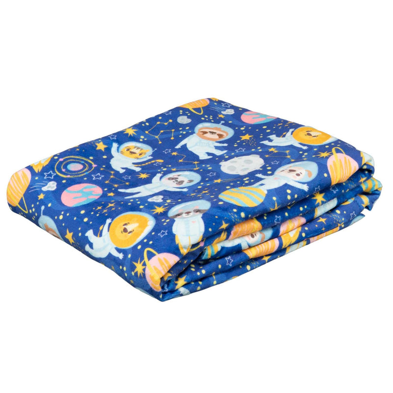 Verzwaringsdeken 2 kg - 90x120 cm + Hoes Astronaut Minky