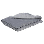 Verzwaringsdeken 5 kg - 100x150 cm + Hoes Grijs Minky